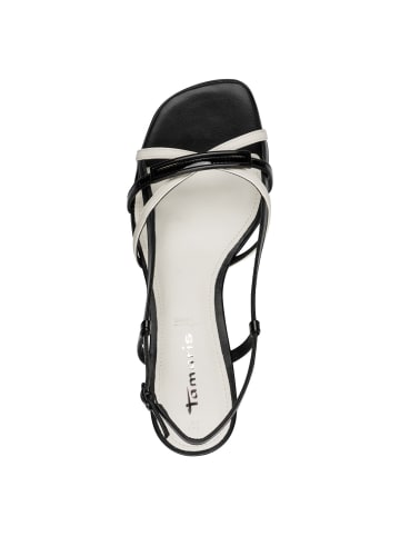 Tamaris Sandalette in BLACK COMB