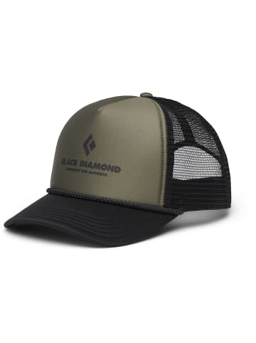 Black Diamond FLAT BILL TRUCKER HAT in Schwarz