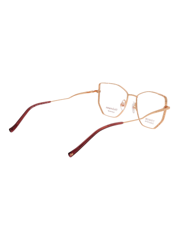 Ana Hickmann Damen Optische Fassungen Geometrisch Burgunder