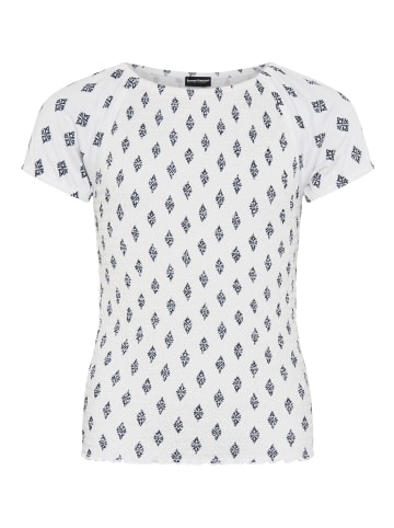 Bruno Banani T-Shirt in weiß gemustert