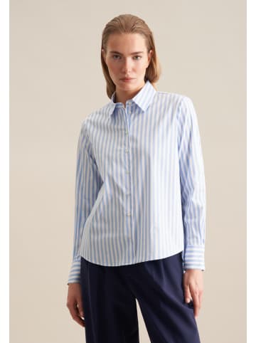 Seidensticker Hemdbluse Regular in Hellblau