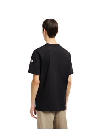 Moncler Embroidered Varsity Logo T-Shirt