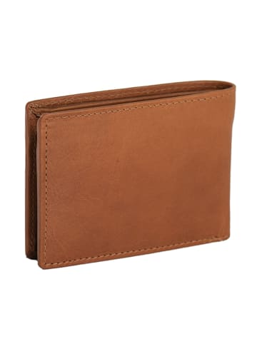 The Chesterfield Brand Enzo Geldbörse RFID Schutz Leder 11 cm in cognac