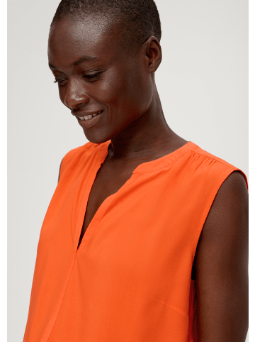 s.Oliver Bluse ärmellos in Orange