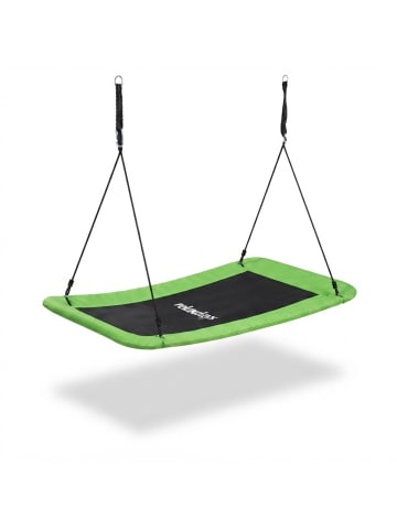 relaxdays Nestschaukel in Grün - (B)150 x (T)80 cm