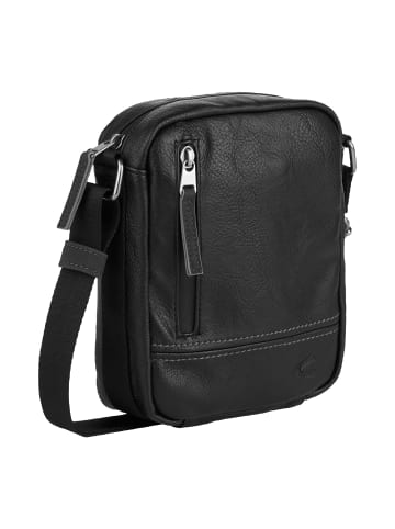 Camel Active TRACES Umhängetasche mit verstellbarem Schulterriemen in Schwarz