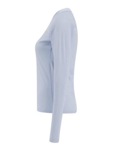 asics Laufshirt, Longsleeve WINTER RUN LS TOP in Hellblau