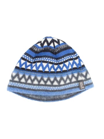 Jack Wolfskin Mütze Hazelton Cap Fleece Kids in Blau