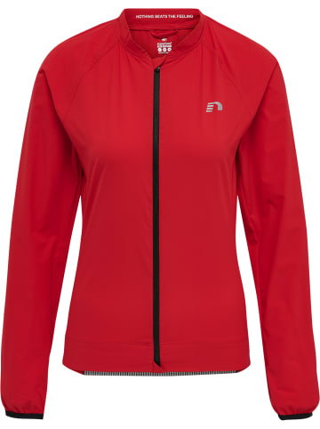 Newline Newline Sweatshirt Core Radfahren Damen Windbeständig Wasserabweisend in TANGO RED