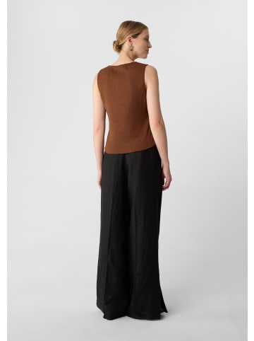 comma T-Shirt  in  0009_cognac