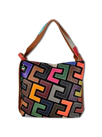 Florence Florence Shopper, Schultertasche Leder mehrfarbig ca. 38cm