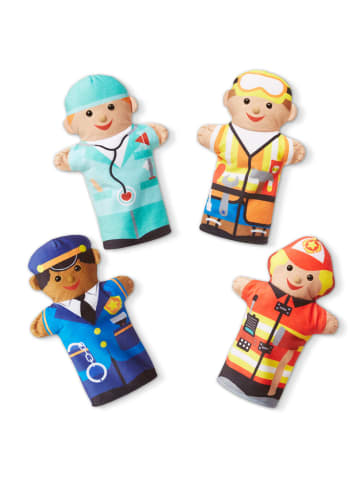 Melissa & Doug Handpuppen Fröhliche Helfer- ab 3 Jahren