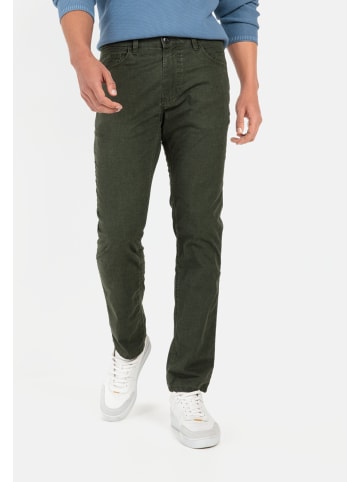 Camel Active Regular Fit 5-Pocket Hose in Dunkelgrün
