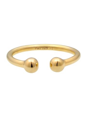 Elli Ring 925 Sterling Silber Kugel in Gold