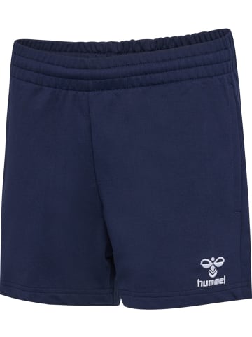 Hummel Kinder Short "Hmlgo 2.0 Sweatshorts Kids" in Blau