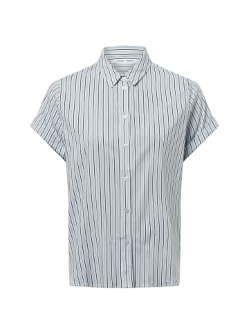 SAMSOE & SAMSOE Bluse Majan in hellblau marine - 0004