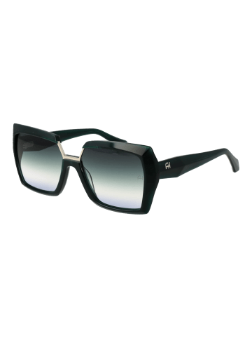 Ana Hickmann Frauen Sonnenbrille Quadratisch Grün