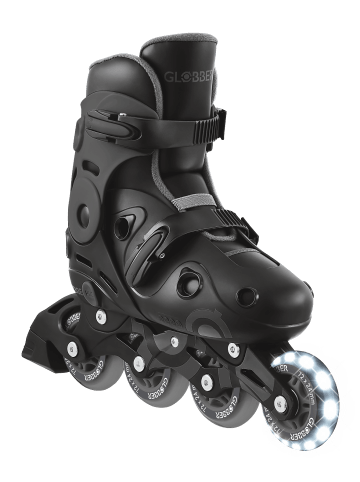 GLOBBER GO SKATES verstellbare Inlineskates in grau, Gr. 34-37