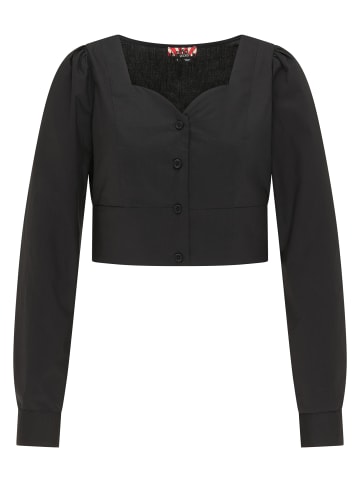 myMo ROCKS Damen Bluse in Schwarz