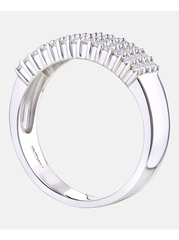 Diamant L'éternel Eternity-Ring aus 375 Weißgold mit 0.50 Karat Diamant
