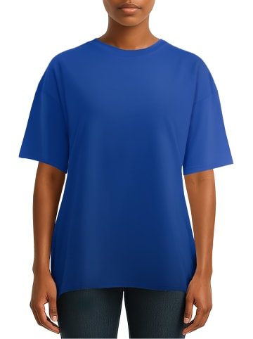 Reichstadt Reichstadt Regular Fit T-Shirt Shoulder Drop 25RSW071 Navy Blue 3XL