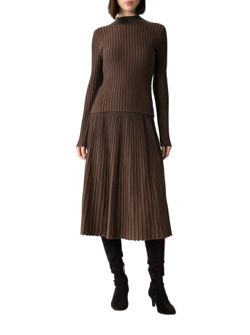 comma Pullover in schoko braun - 0001