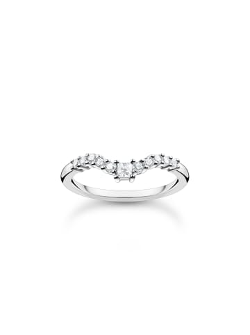 Thomas Sabo Ring in silber, weiß