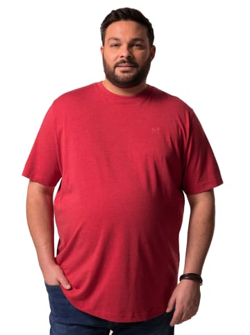 Men Plus Kurzarm T-Shirt in rost