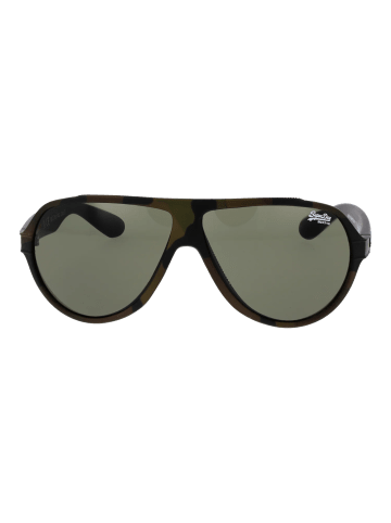 Superdry Unisex Sonnenbrillen Aviator Braun