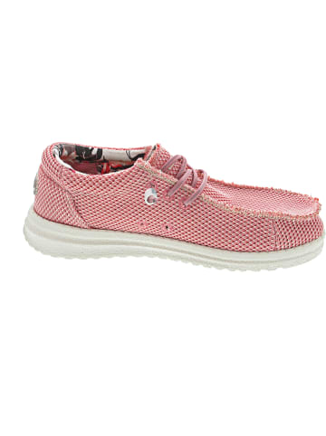 Fusion sportlicher Schnürer Rosa