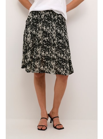 Kaffe Rock KAamber A-shape in Black/White Graphic Snake
