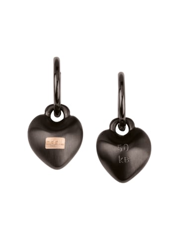 Breil Ohrring kilos of love graphite