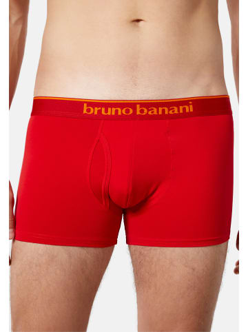 Bruno Banani Retro Short / Pant Quick Access in Schwarz / Rot