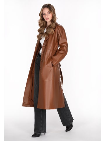 DreiMaster Women Coat in ash brown