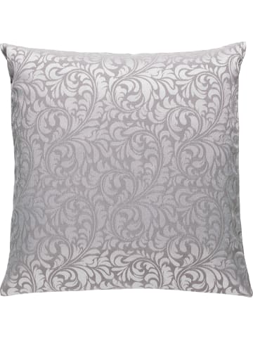 Erwin Müller Jacquard, Baumwollmischung, Gewebt Kissenhülle Hamm in silber