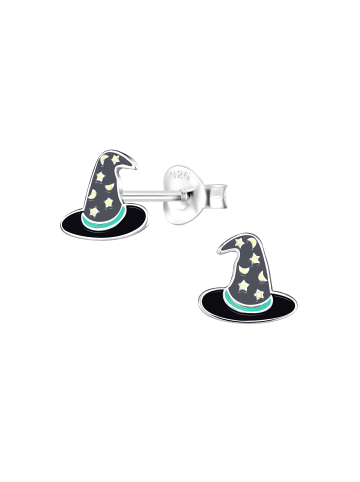schmuck23 Silber Ohrringe 925 Zauberhut 0,7 cm x 0,8 cm