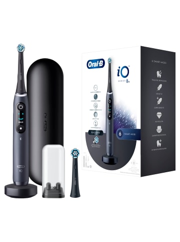 Oral-B Elektrische Zahnbürste "iO Series 8 + Reiseetui" in Black Onyx