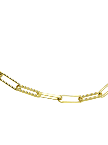 SilberDream Ankerkette Laguna Armband 925 Silber, vergoldet (Gelbgold 333) ca. 20cm gold