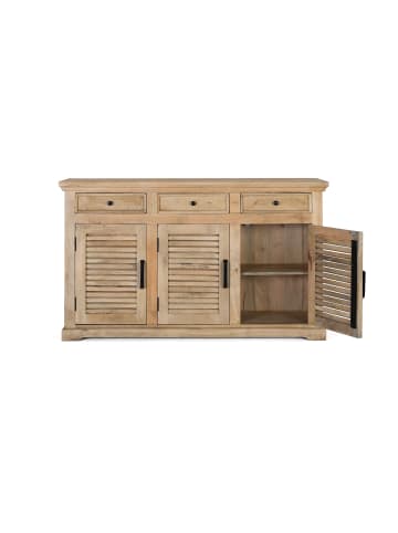 Giner y Colomer Robustes Sideboard aus massivem Mangoholz mit authentischer Schönheit in Brown