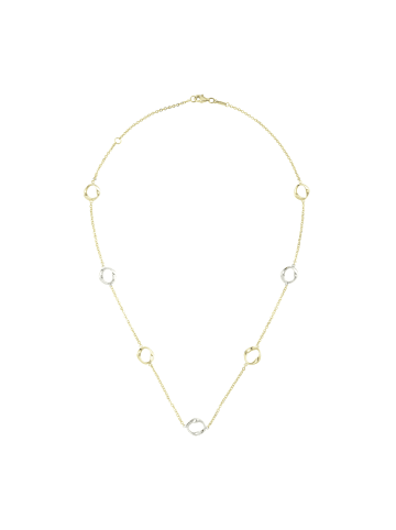 Amor Collier Gold 375/9 ct, teilrhodiniert in Bicolor