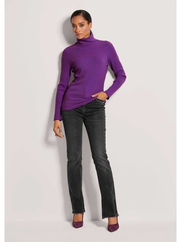 MADELEINE Rollkragen-Shirt in lavendellila