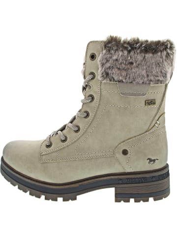 Mustang Schnürstiefel Grau