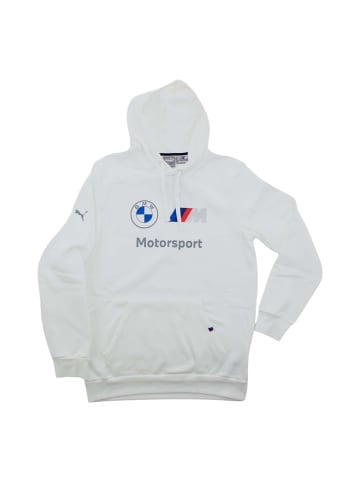 Puma HOODIE BMW MMS Motorsport ESS Fleece in Weiß