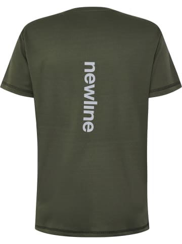 Newline Newline T-Shirt Nwlbeat Laufen Herren Leichte Design in BELUGA