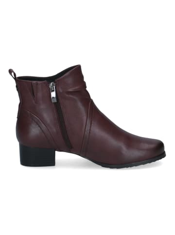 Caprice Stiefelette Bordeaux