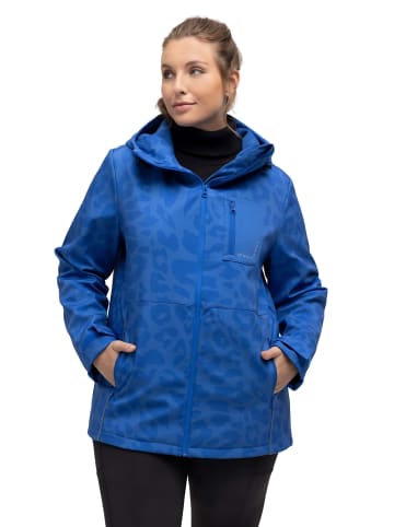 Ulla Popken Softshelljacke in royalblau