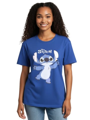 Disney Disney Lilo & Stitch T-Shirt Oberteil Shirt Top in blau