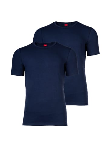 S. Oliver T-Shirt 2er Pack in Marine