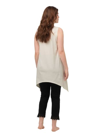 Ulla Popken Strick-Top in offwhite