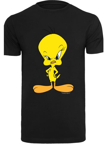 F4NT4STIC T-Shirt Looney Tunes Angry Tweety in schwarz